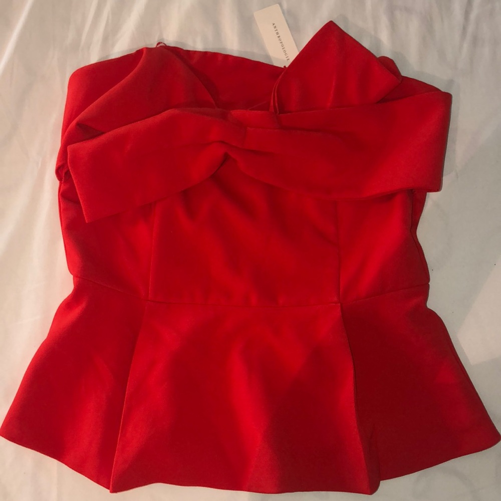 classy strapless top